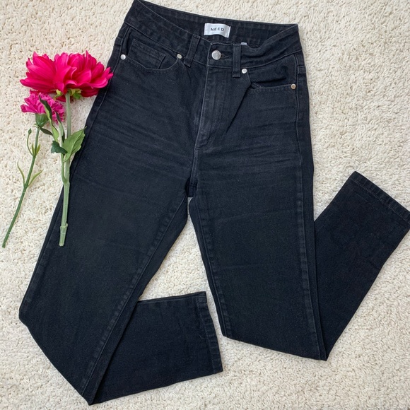 NEED Cousin Fit Jean in Borrowed Black - Picture 2 of 8